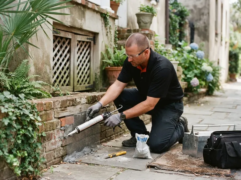 Rodent Trapping and Structural Exclusion in Charleston, SC